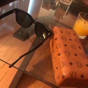 Authentic MCM sunglasses and case